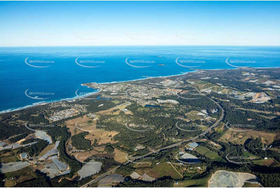 Aerial Photo Woolgoolga NSW Aerial Photography