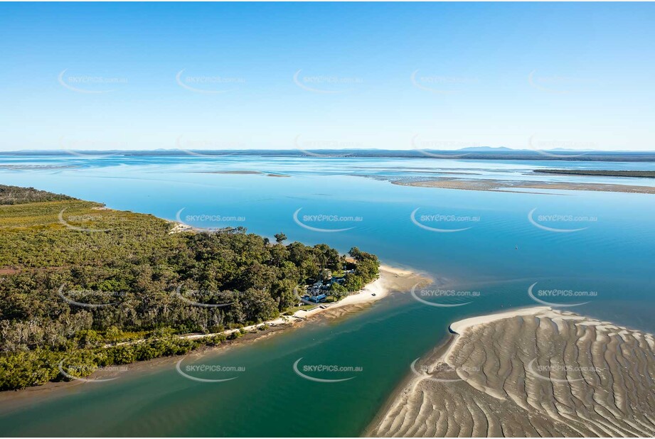 Aerial Photo Great Sandy Strait QLD Aerial Photography