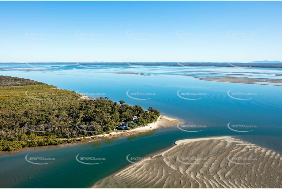 Aerial Photo Great Sandy Strait QLD Aerial Photography