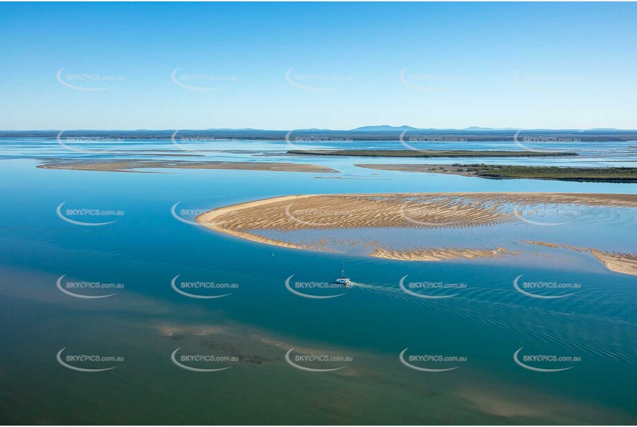 Aerial Photo Great Sandy Strait QLD Aerial Photography