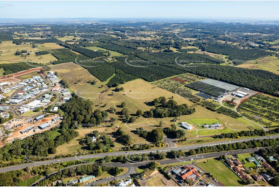 Aerial Photo Wollongbar NSW Aerial Photography