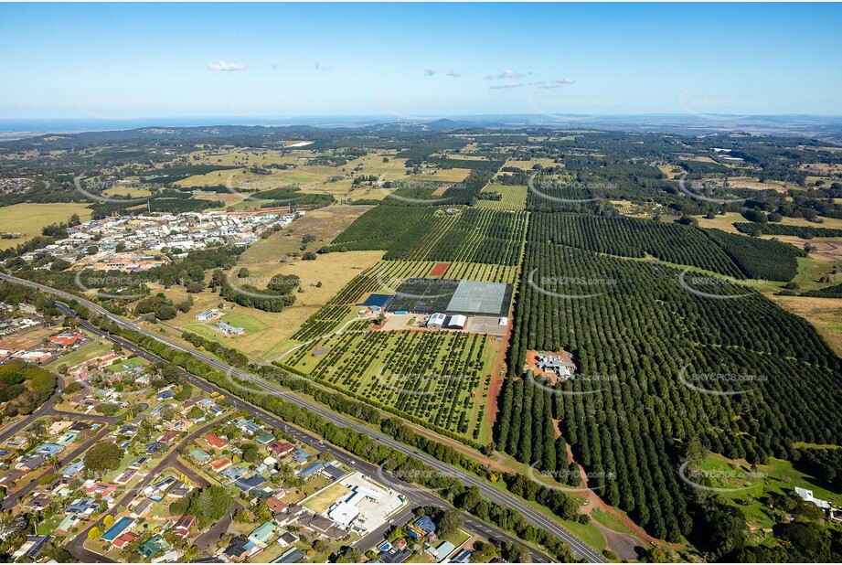 Aerial Photo Wollongbar NSW Aerial Photography