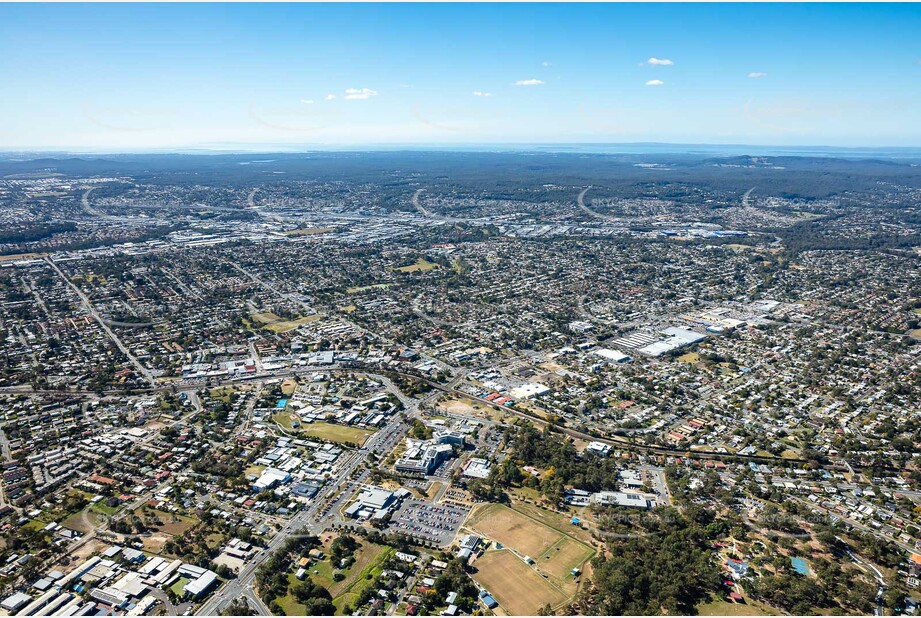 Aerial Photo Logan Central QLD Aerial Photography