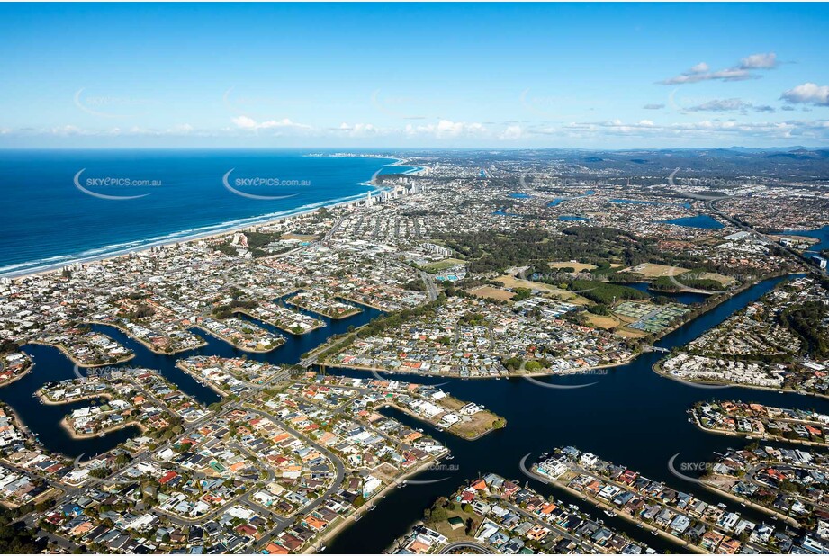 Aerial Photo Mermaid Waters QLD Aerial Photography