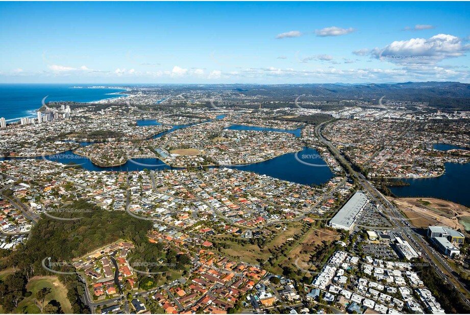 Aerial Photo Burleigh Waters QLD Aerial Photography