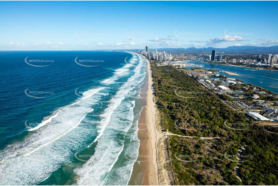 Aerial Photo Main Beach QLD Aerial Photography