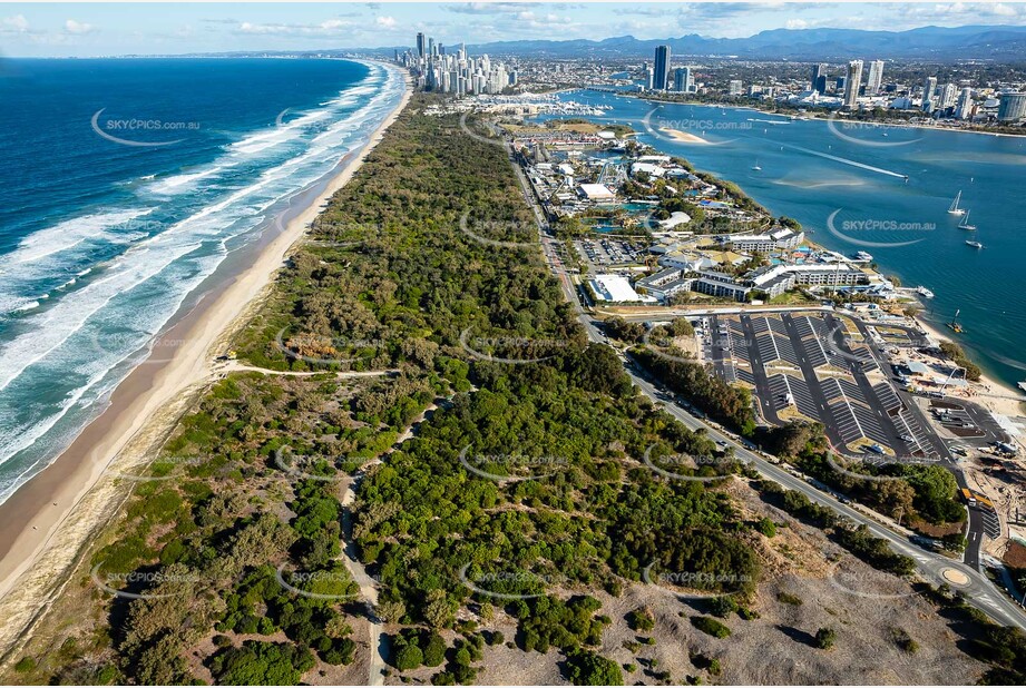 Aerial Photo Main Beach QLD Aerial Photography