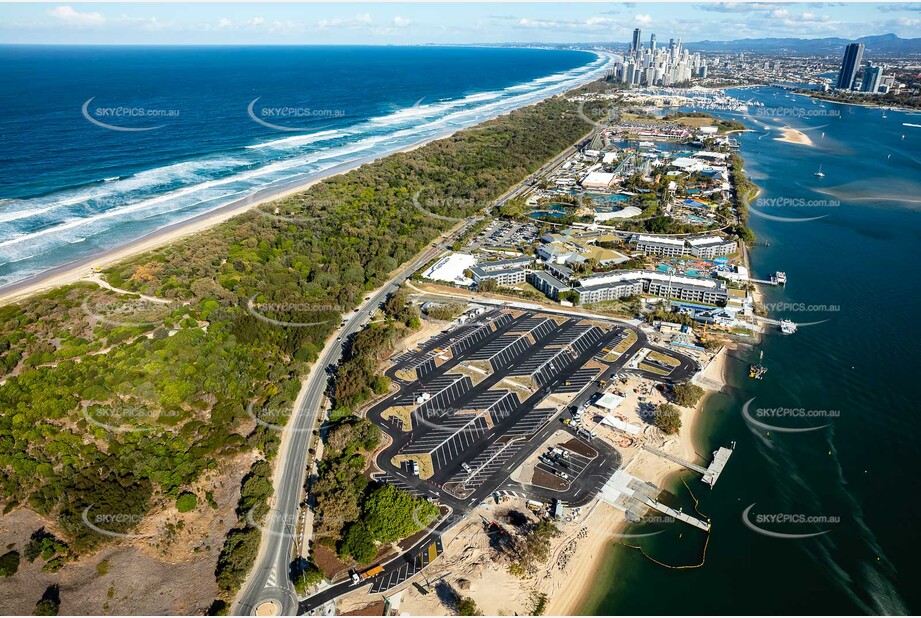 Aerial Photo Main Beach QLD Aerial Photography