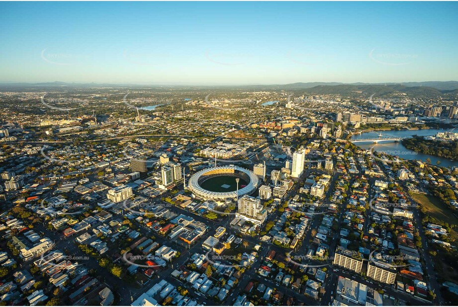 Sunrise Aerial Photo Kangaroo Point QLD Aerial Photography