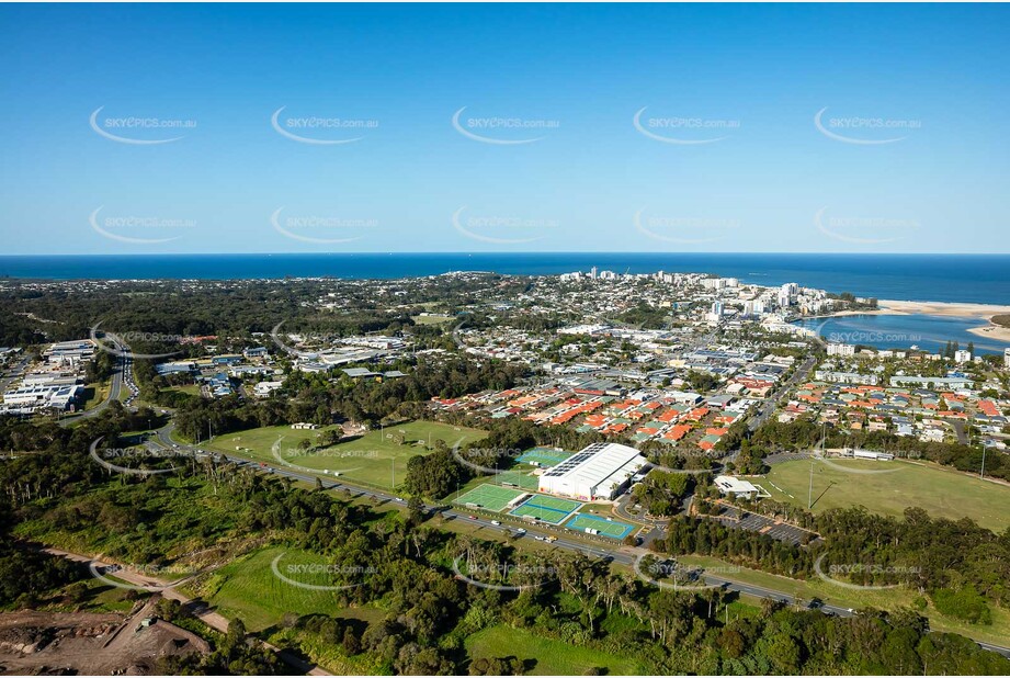 Aerial Photo Golden Beach QLD Aerial Photography