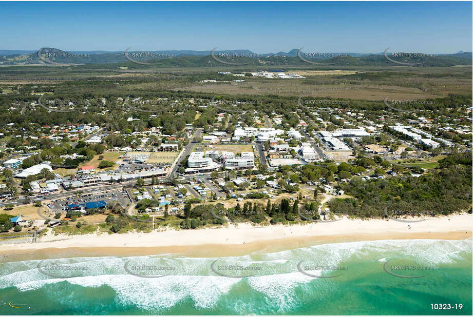 Aerial Photo Coolum Beach QLD Aerial Photography