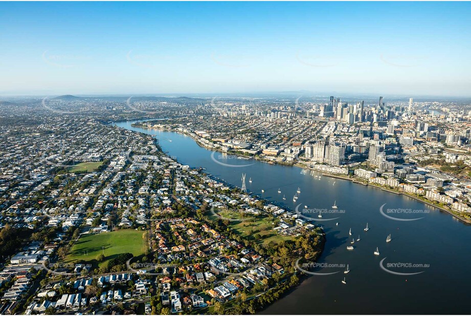 Aerial Photo Bulimba QLD Aerial Photography