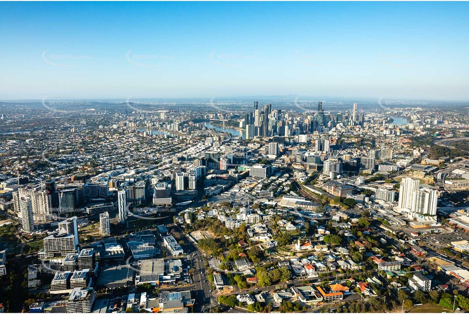 Aerial Photo Bowen Hills QLD Aerial Photography