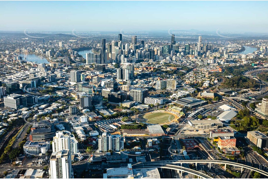 Aerial Photo Bowen Hills QLD Aerial Photography