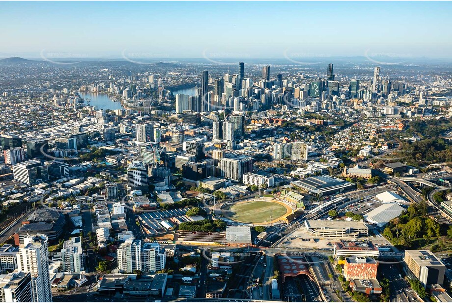 Aerial Photo Bowen Hills QLD Aerial Photography