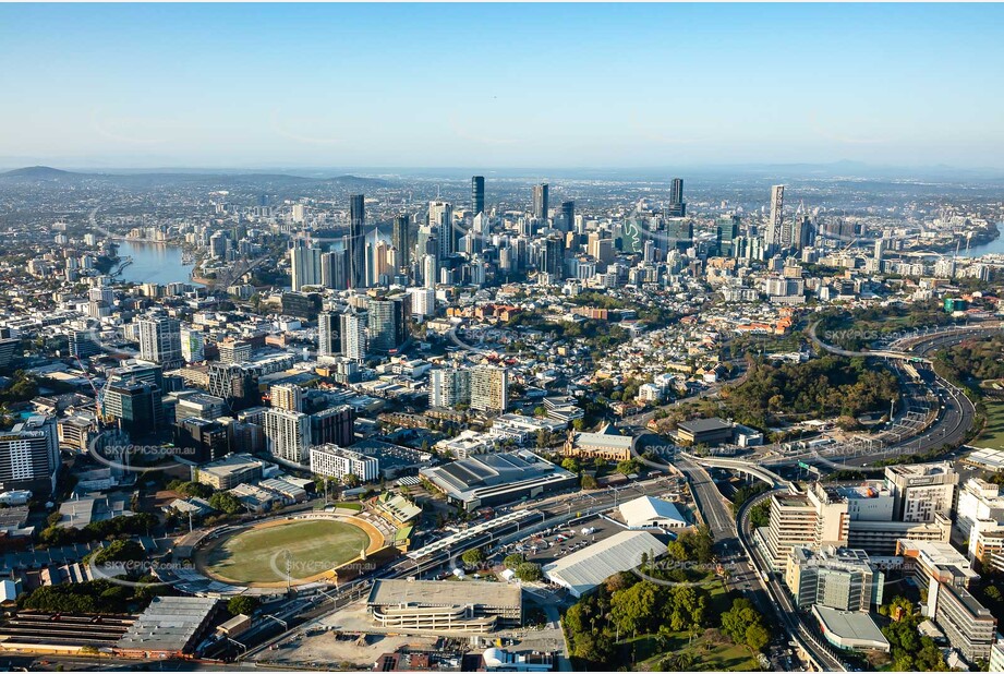 Aerial Photo Bowen Hills QLD Aerial Photography