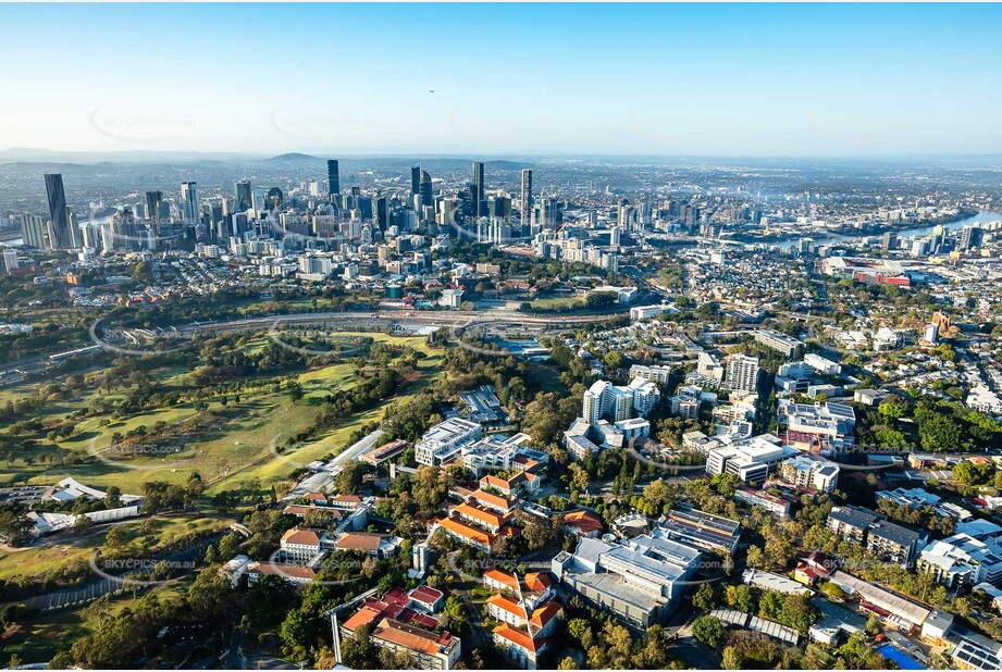 Aerial Photo Kelvin Grove QLD Aerial Photography