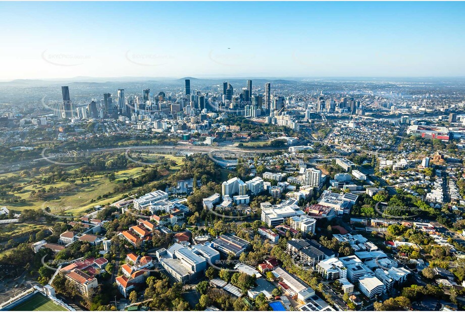 Aerial Photo Kelvin Grove QLD Aerial Photography