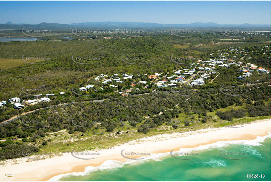 Aerial Photo Castaways Beach QLD Aerial Photography