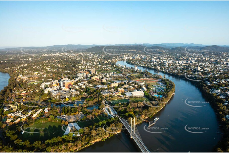 Aerial Photo St Lucia QLD Aerial Photography