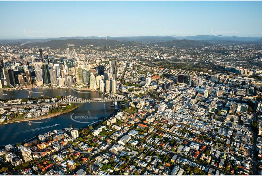 Aerial Photo New Farm QLD Aerial Photography