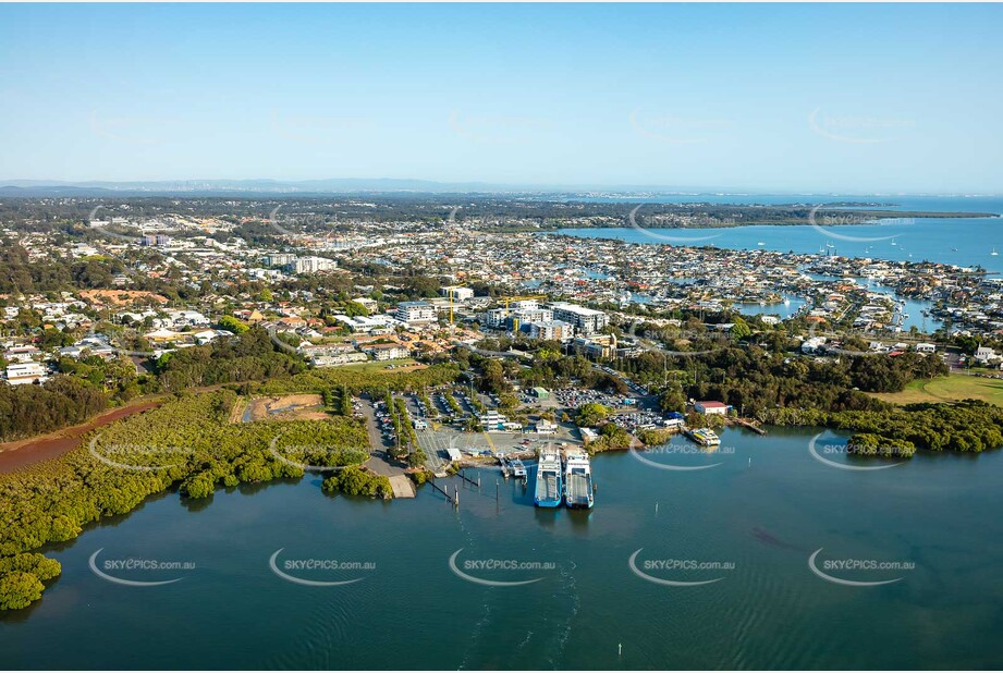 Aerial Photo Cleveland QLD Aerial Photography