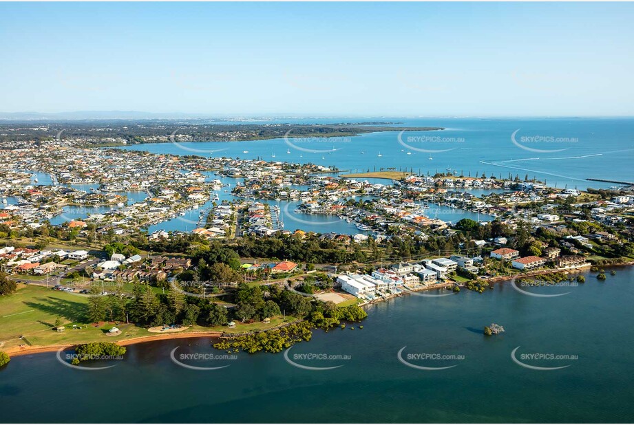 Aerial Photo Cleveland QLD Aerial Photography