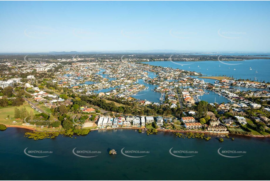 Aerial Photo Cleveland QLD Aerial Photography