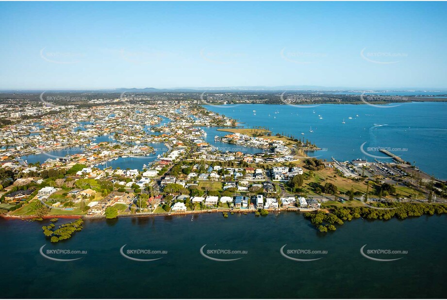 Aerial Photo Cleveland QLD Aerial Photography