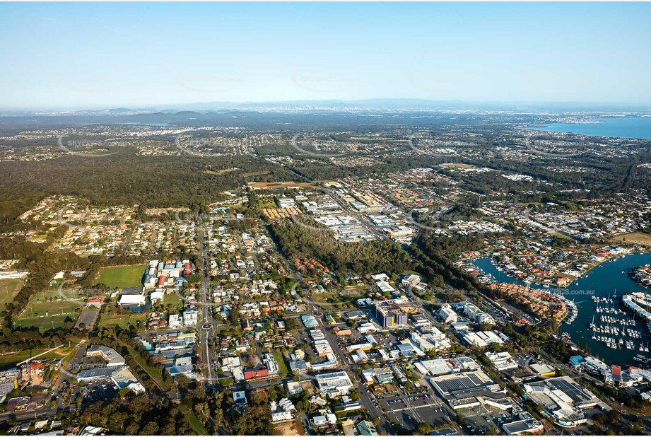 Aerial Photo Cleveland QLD Aerial Photography