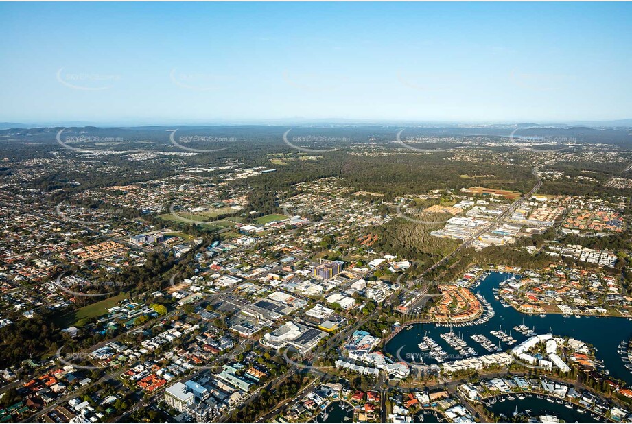 Aerial Photo Cleveland QLD Aerial Photography