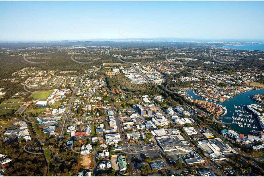 Aerial Photo Cleveland QLD Aerial Photography