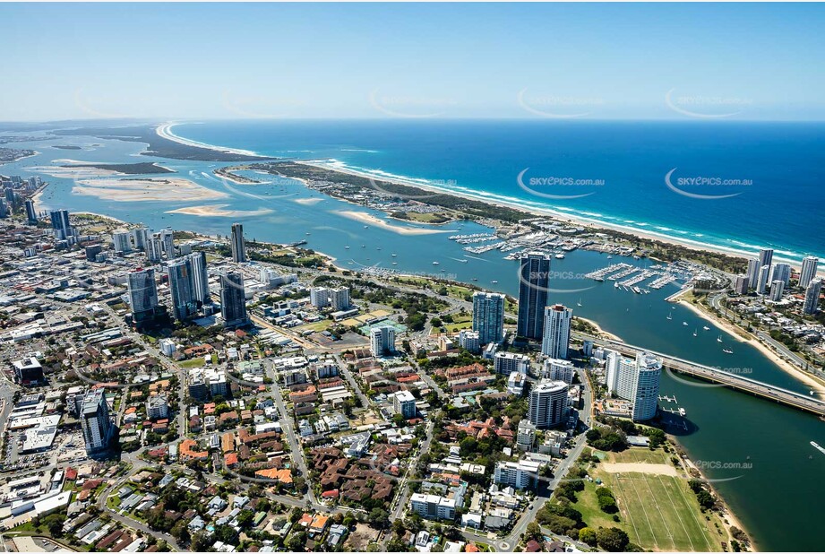 Aerial Photo Southport QLD Aerial Photography