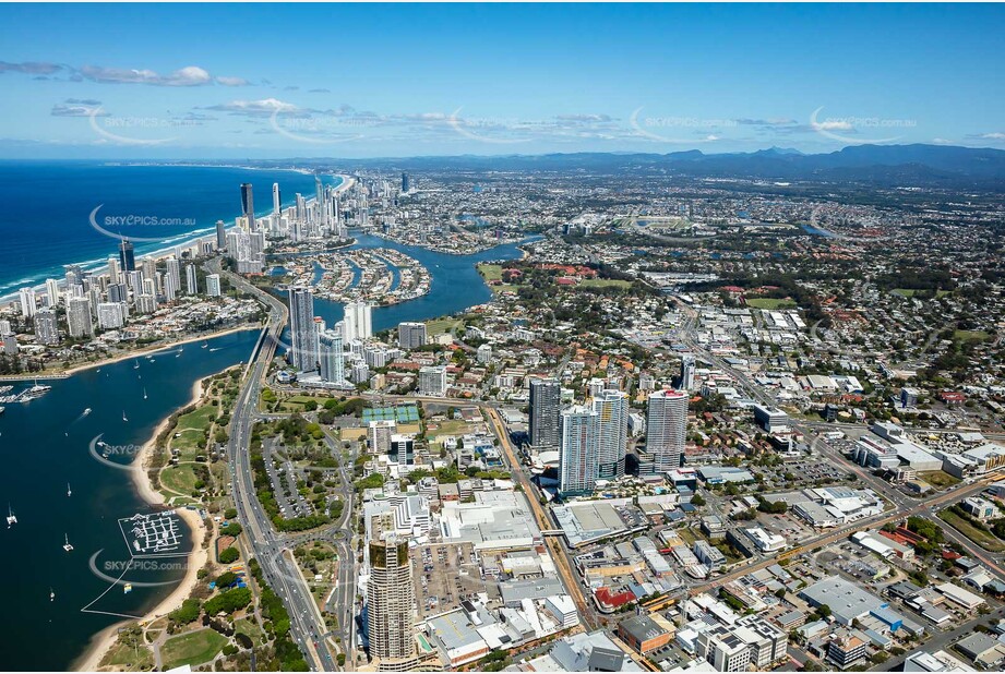 Aerial Photo Southport QLD Aerial Photography