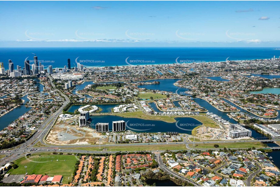 Aerial Photo Mermaid Waters QLD Aerial Photography