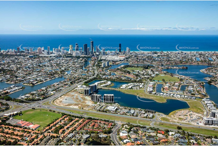 Aerial Photo Mermaid Waters QLD Aerial Photography