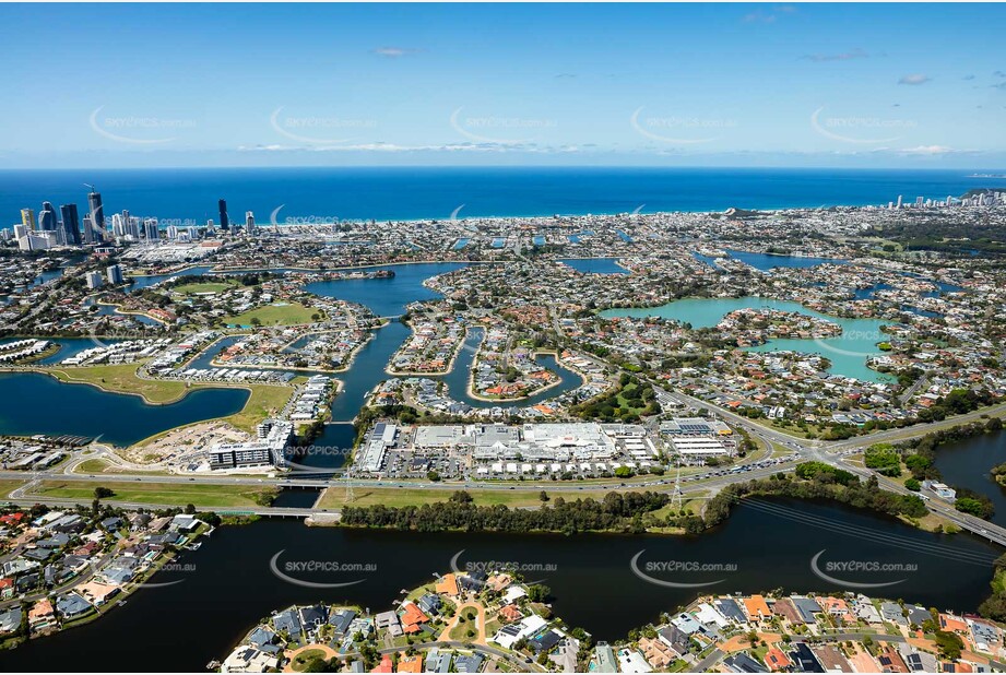 Aerial Photo Mermaid Waters QLD Aerial Photography