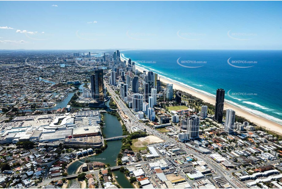 Aerial Photo Mermaid Beach QLD Aerial Photography