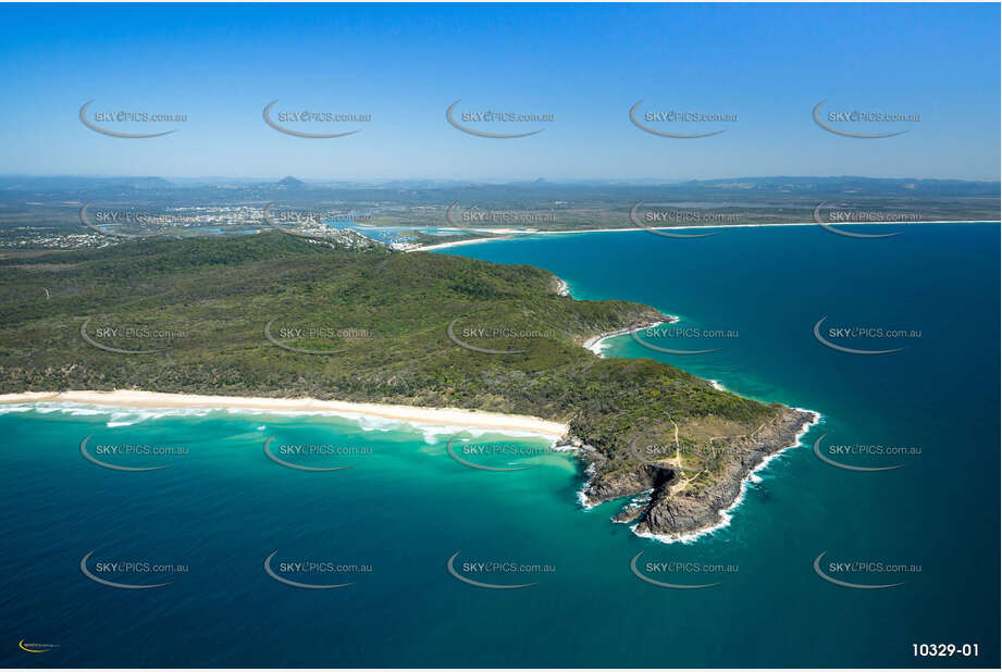 An aerial photo of Noosa Head National Park QLD Aerial Photography