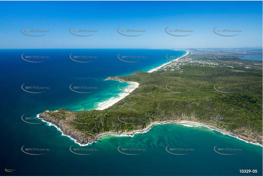 An aerial photo of Noosa Head National Park QLD Aerial Photography