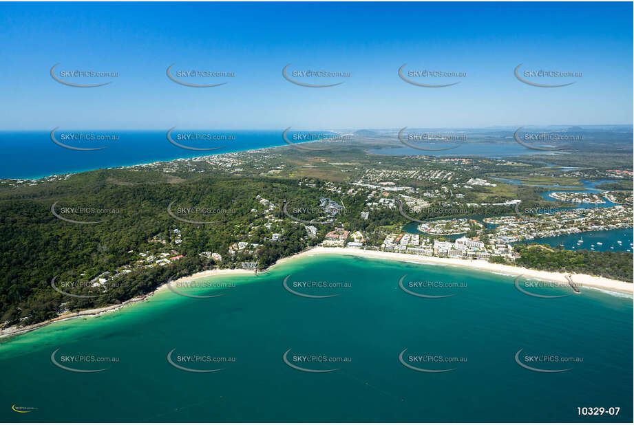 An aerial photo of Noosa Head National Park QLD Aerial Photography