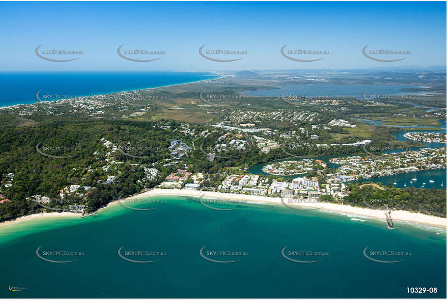 An aerial photo of Noosa Head National Park QLD Aerial Photography