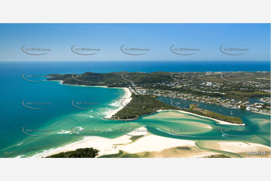 An aerial photo of Noosa Head National Park QLD Aerial Photography