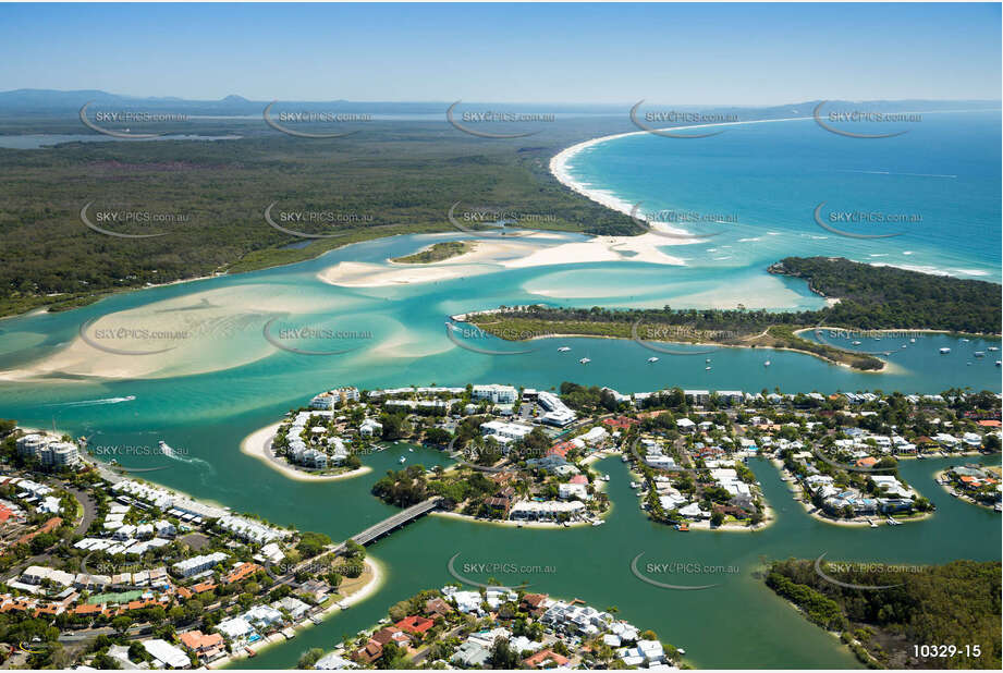 An aerial photo of Noosa Head National Park QLD Aerial Photography