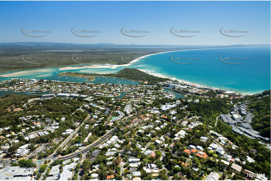 An aerial photo of Noosa Head National Park QLD Aerial Photography