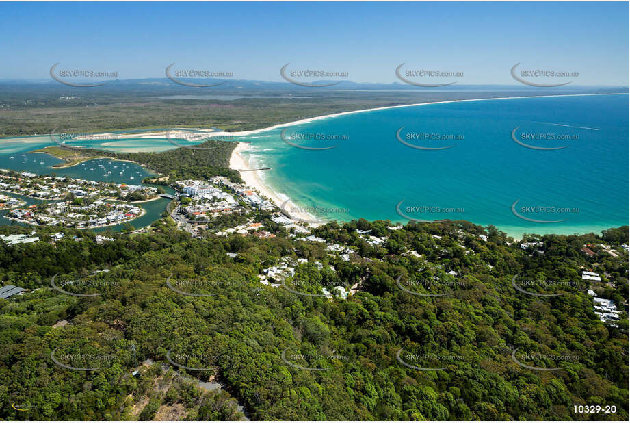 An aerial photo of Noosa Head National Park QLD Aerial Photography