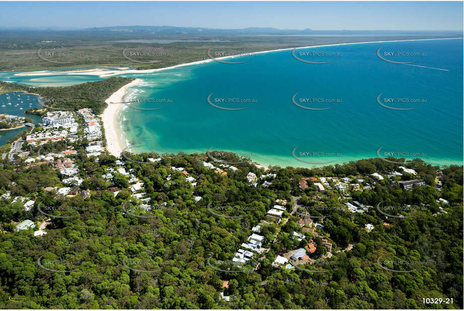 An aerial photo of Noosa Head National Park QLD Aerial Photography