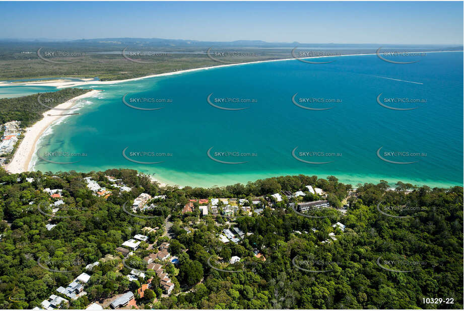 An aerial photo of Noosa Head National Park QLD Aerial Photography