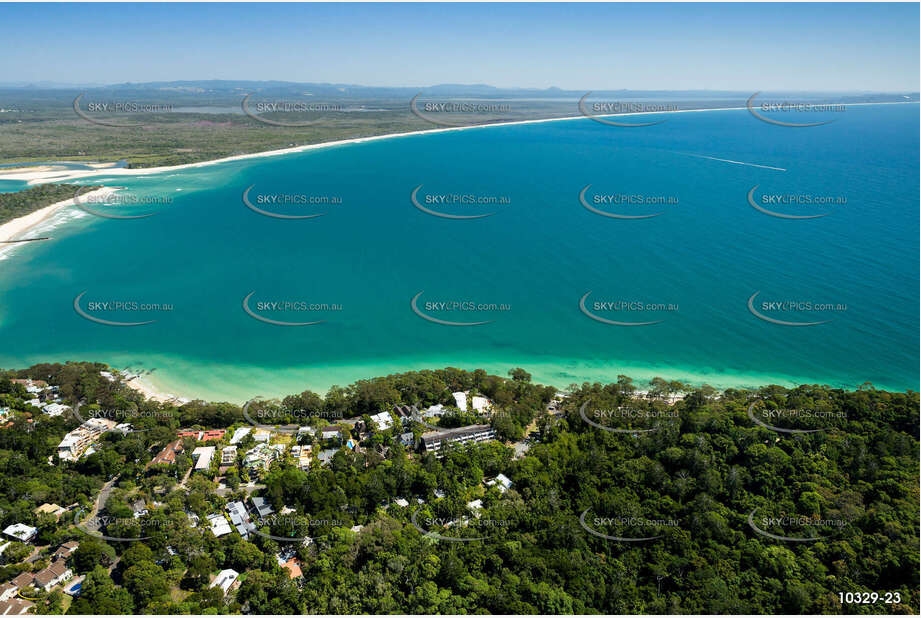 An aerial photo of Noosa Head National Park QLD Aerial Photography