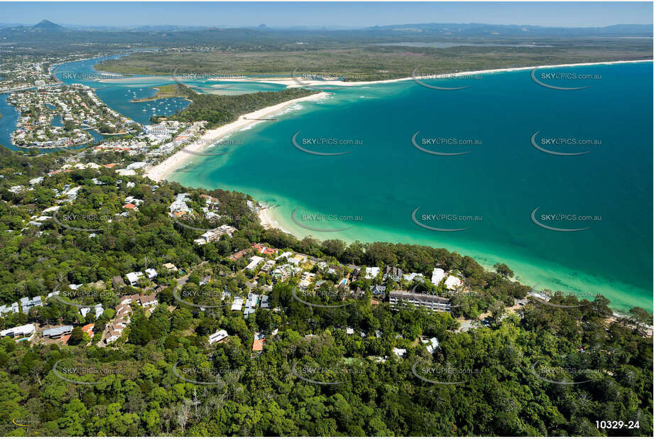 An aerial photo of Noosa Head National Park QLD Aerial Photography